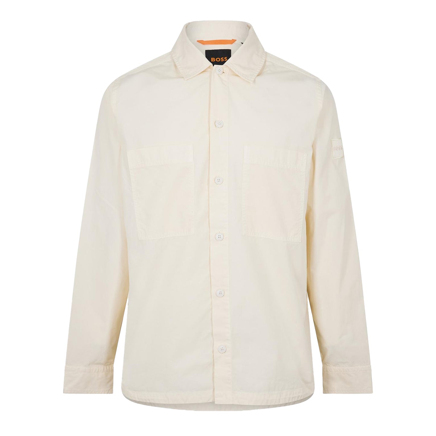 Yellow - Front - Boss Mens Shirt
