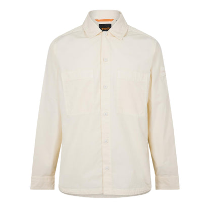 Yellow - Front - Boss Mens Shirt