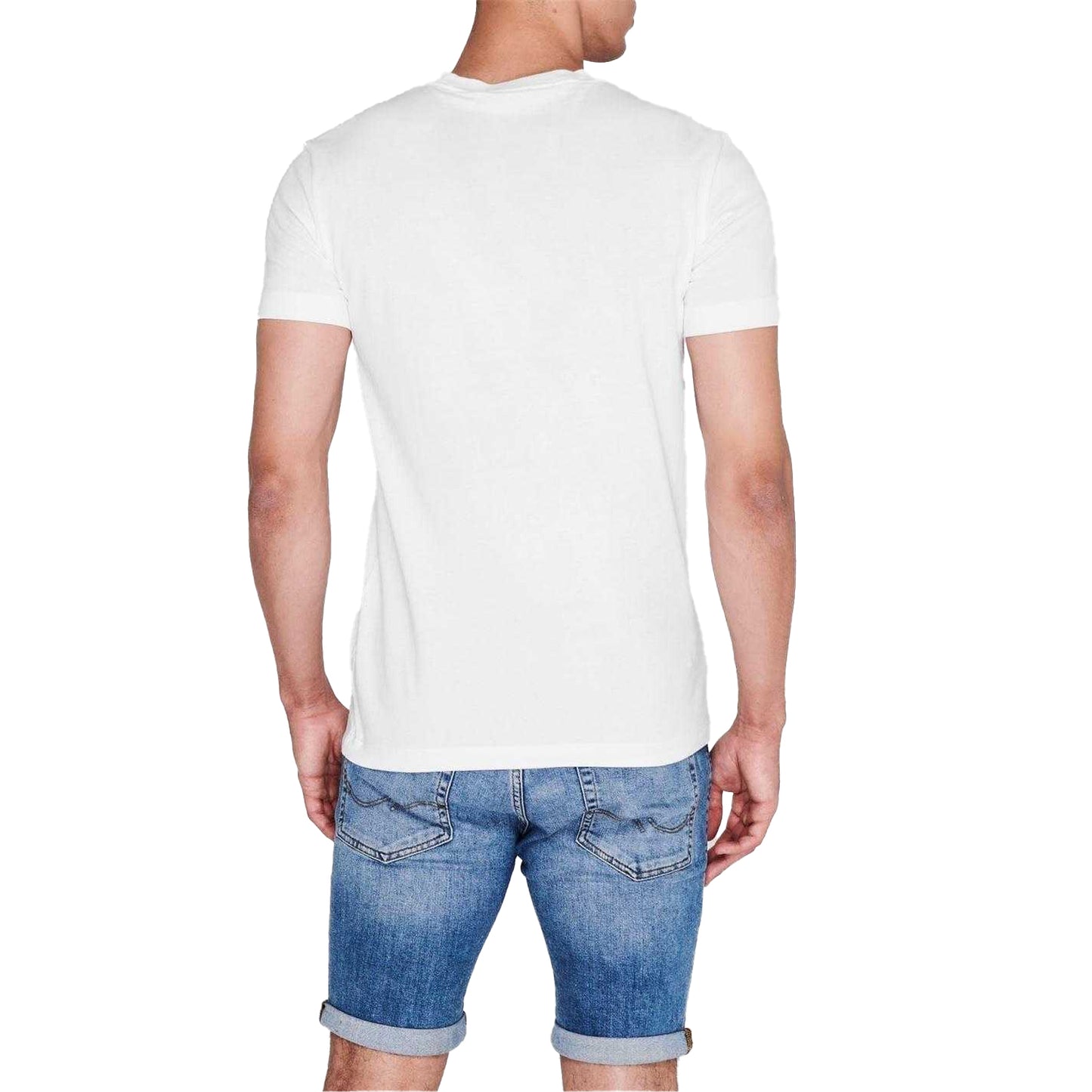 Bright White - Pack Shot - Calvin Klein Mens Essential Slim T-Shirt