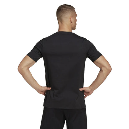 Black - Back - Adidas Mens Entrada 22 T-Shirt