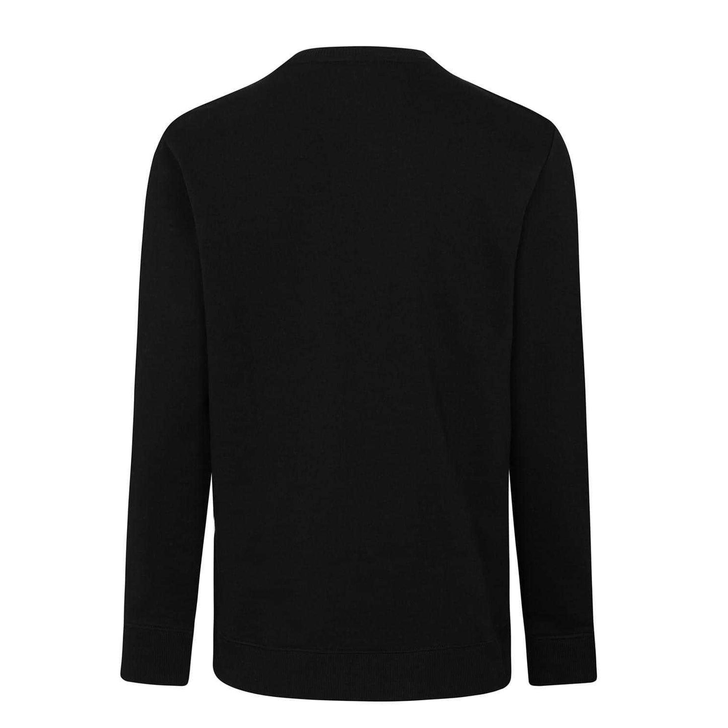 Black - Back - Hugo Mens Logo Sweatshirt