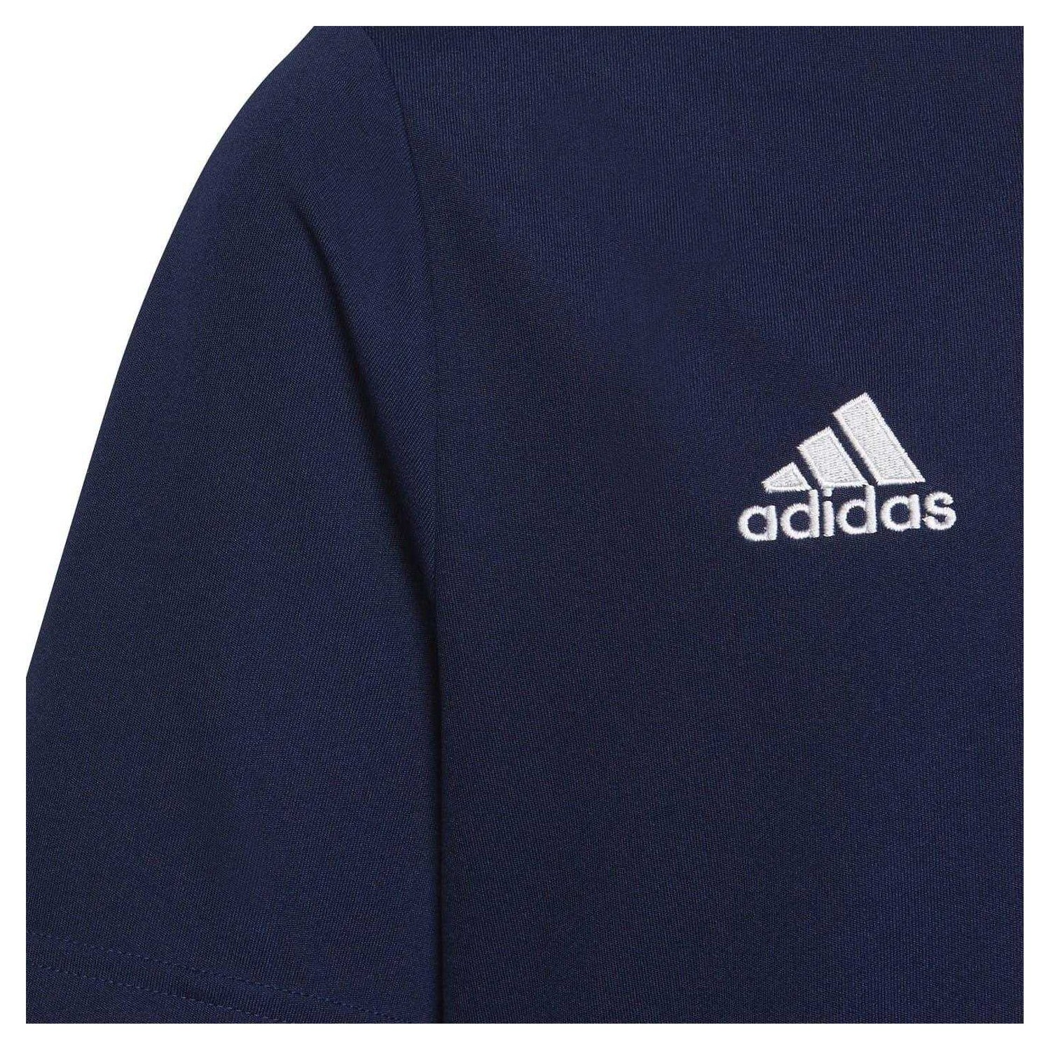 Navy Blue - Side - Adidas Childrens-Kids Entrada 22 Jersey