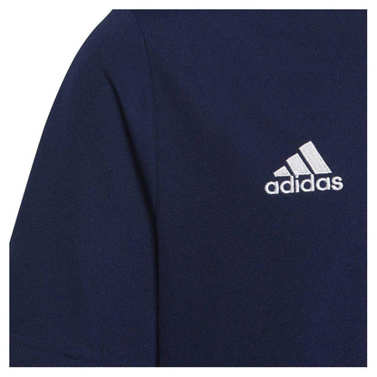 Navy Blue - Side - Adidas Childrens-Kids Entrada 22 Jersey