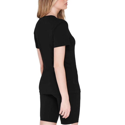 Black - Back - Calvin Klein Womens-Ladies Jeans Logo T-Shirt