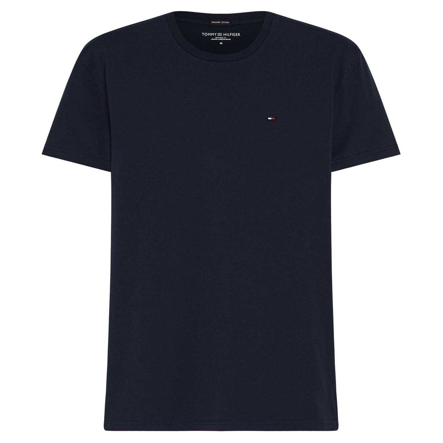 Navy Blazer - Front - Tommy Hilfiger Mens Logo T-Shirt