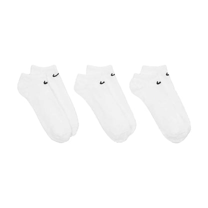 White - Side - Nike Mens No-Show Socks (Pack of 3)
