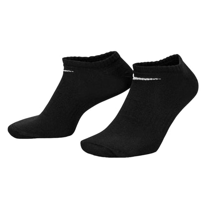 Black - Lifestyle - Nike Mens No-Show Socks (Pack of 3)