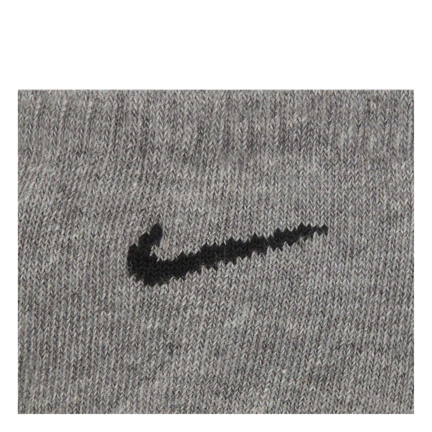 Black - Pack Shot - Nike Mens No-Show Socks (Pack of 3)