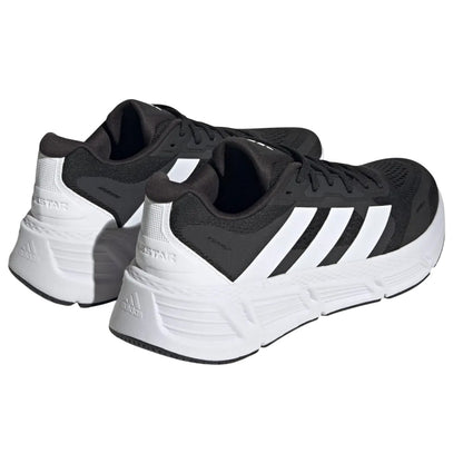Black-White - Back - Adidas Mens Questar 2 Running Shoes