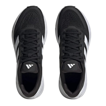 Black-White - Close up - Adidas Mens Questar 2 Running Shoes