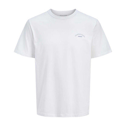 Navy-White - Back - Jack And Jones Childrens-Kids T-Shirt & Shorts Set