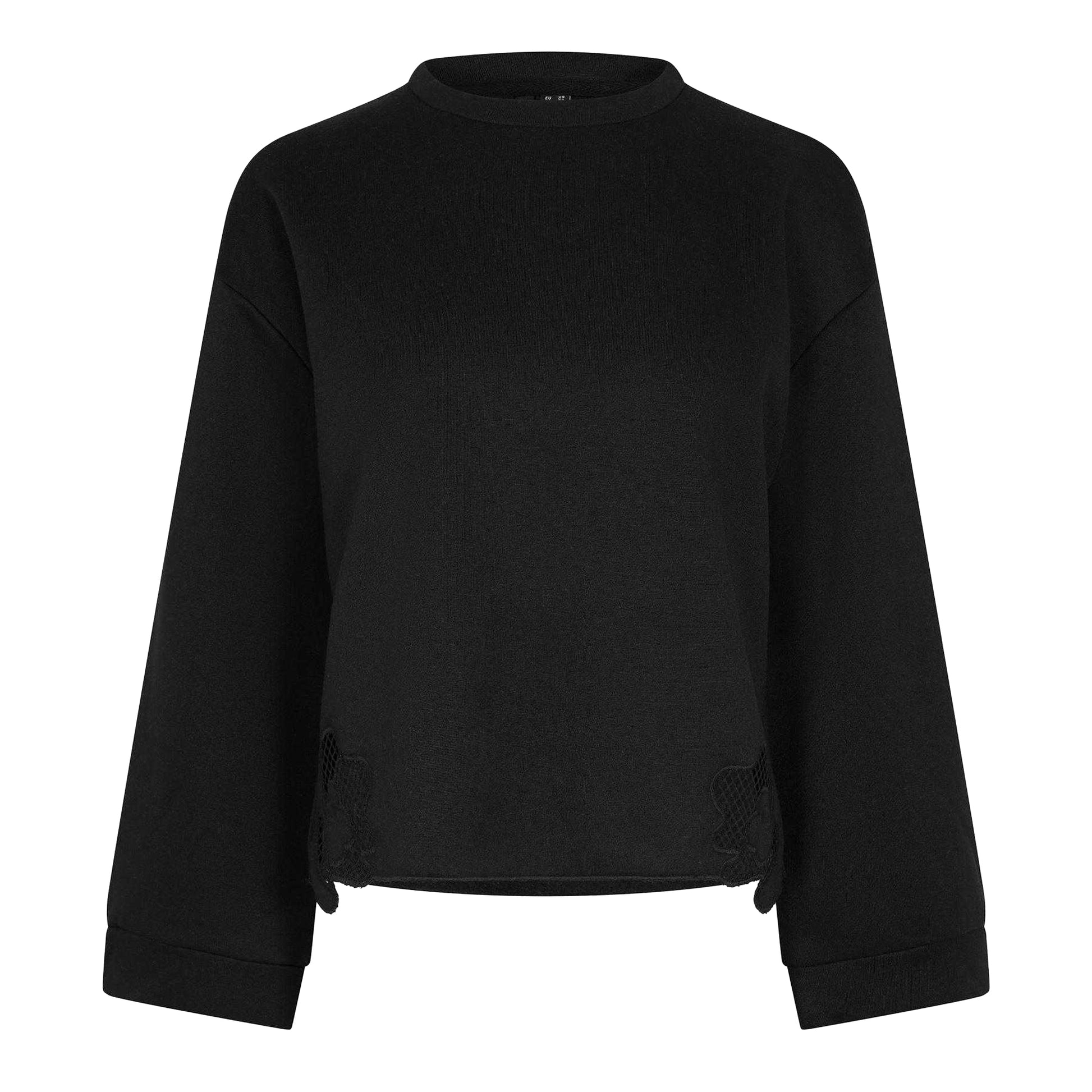 Black - Front - Vero Moda Womens-Ladies Laila Sweatshirt