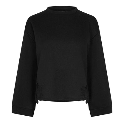 Black - Front - Vero Moda Womens-Ladies Laila Sweatshirt