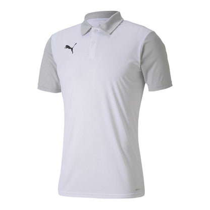 White-Grey - Front - Puma Mens TeamGoal 23 Sideline Polo Shirt
