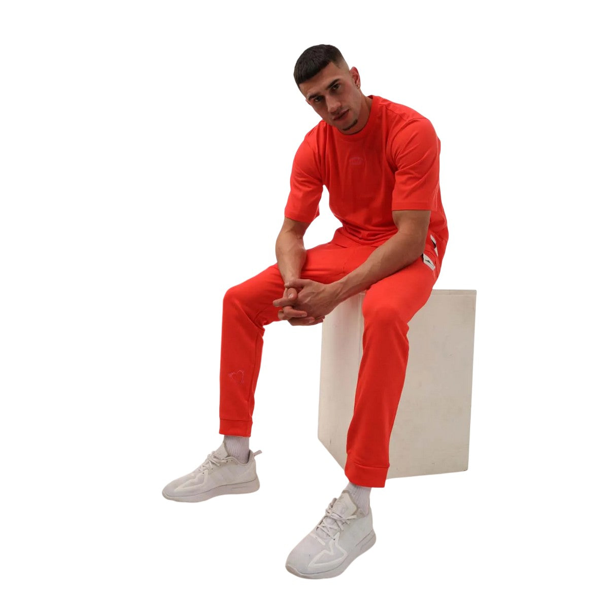 Red - Lifestyle - Adidas Mens Valentine`s Day T-Shirt