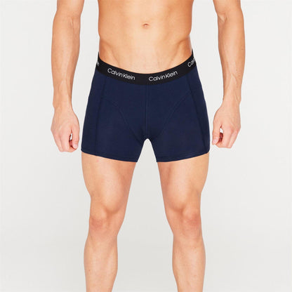 Navy - Back - Calvin Klein Mens Underwear (Pack of 2)