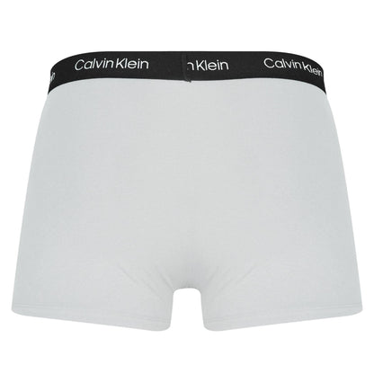Grey - Pack Shot - Calvin Klein Mens Underwear (Pack of 2)