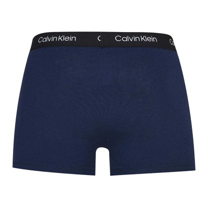 Navy-Red - Back - Calvin Klein Mens Underwear (Pack of 2)