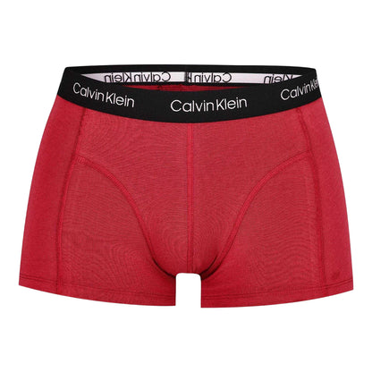 Navy-Red - Side - Calvin Klein Mens Underwear (Pack of 2)