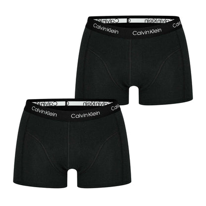 Black - Front - Calvin Klein Mens Underwear (Pack of 2)