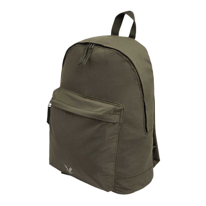 Green - Front - Lyle & Scott Logo Travel Rucksack
