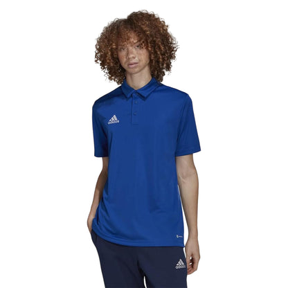 Royal Blue - Back - Adidas Mens Entrada 22 Polo Shirt