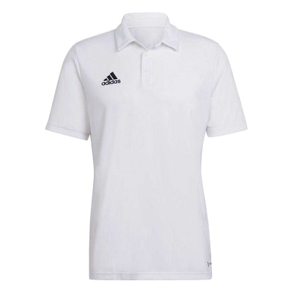 White - Front - Adidas Mens Entrada 22 Polo Shirt