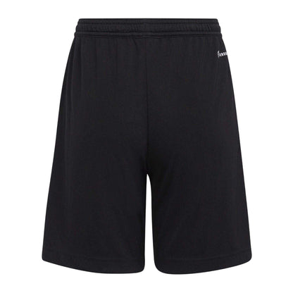 Black - Back - Adidas Childrens-Kids Entrada 22 Shorts