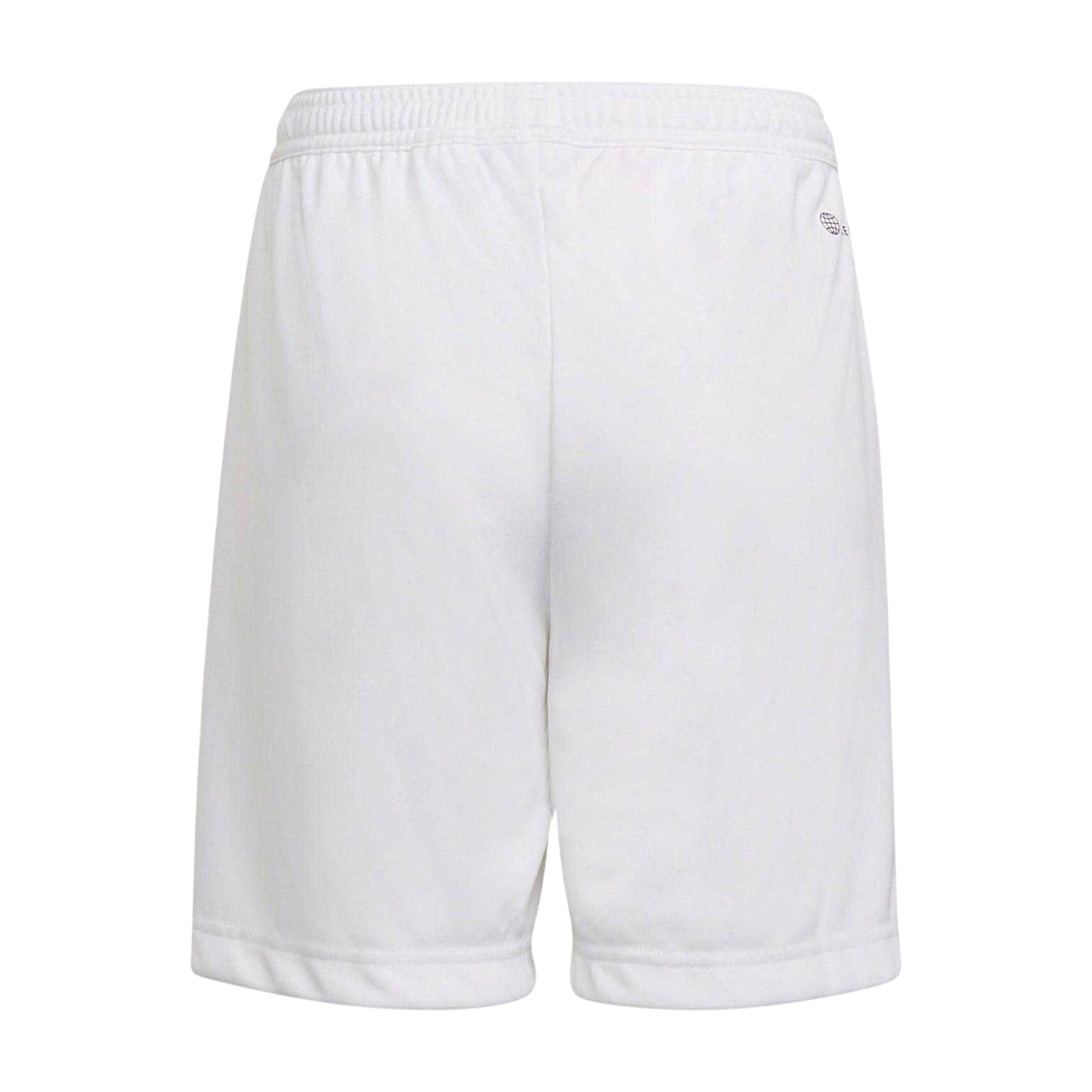 White - Back - Adidas Childrens-Kids Entrada 22 Shorts