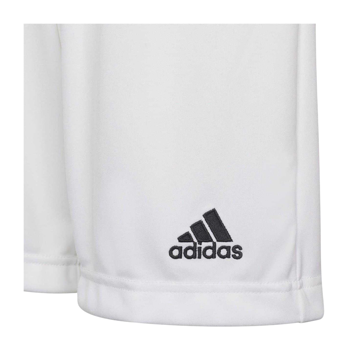 White - Side - Adidas Childrens-Kids Entrada 22 Shorts