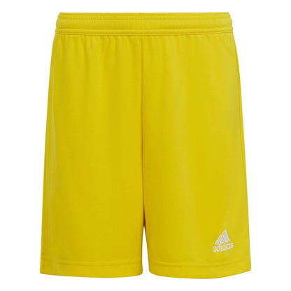 Yellow - Front - Adidas Childrens-Kids Entrada 22 Shorts