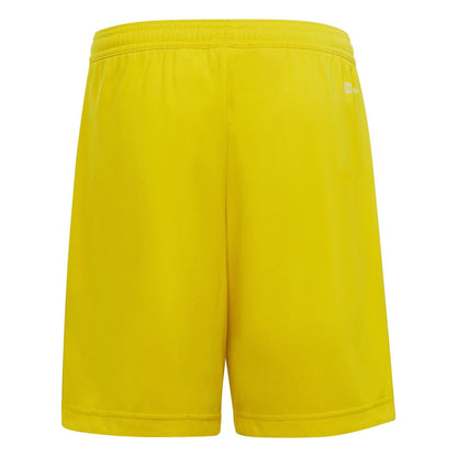 Yellow - Back - Adidas Childrens-Kids Entrada 22 Shorts