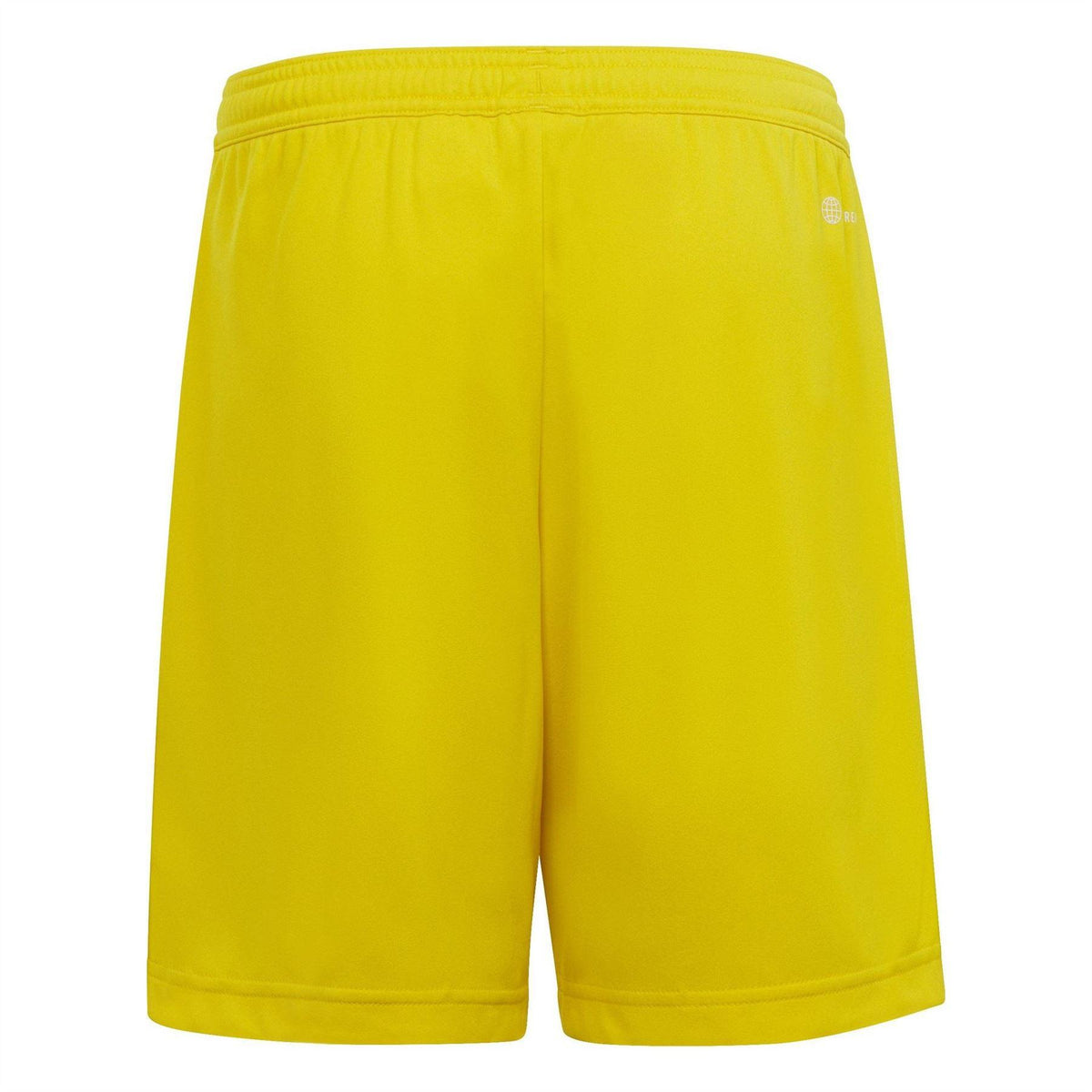 Yellow - Back - Adidas Childrens-Kids Entrada 22 Shorts