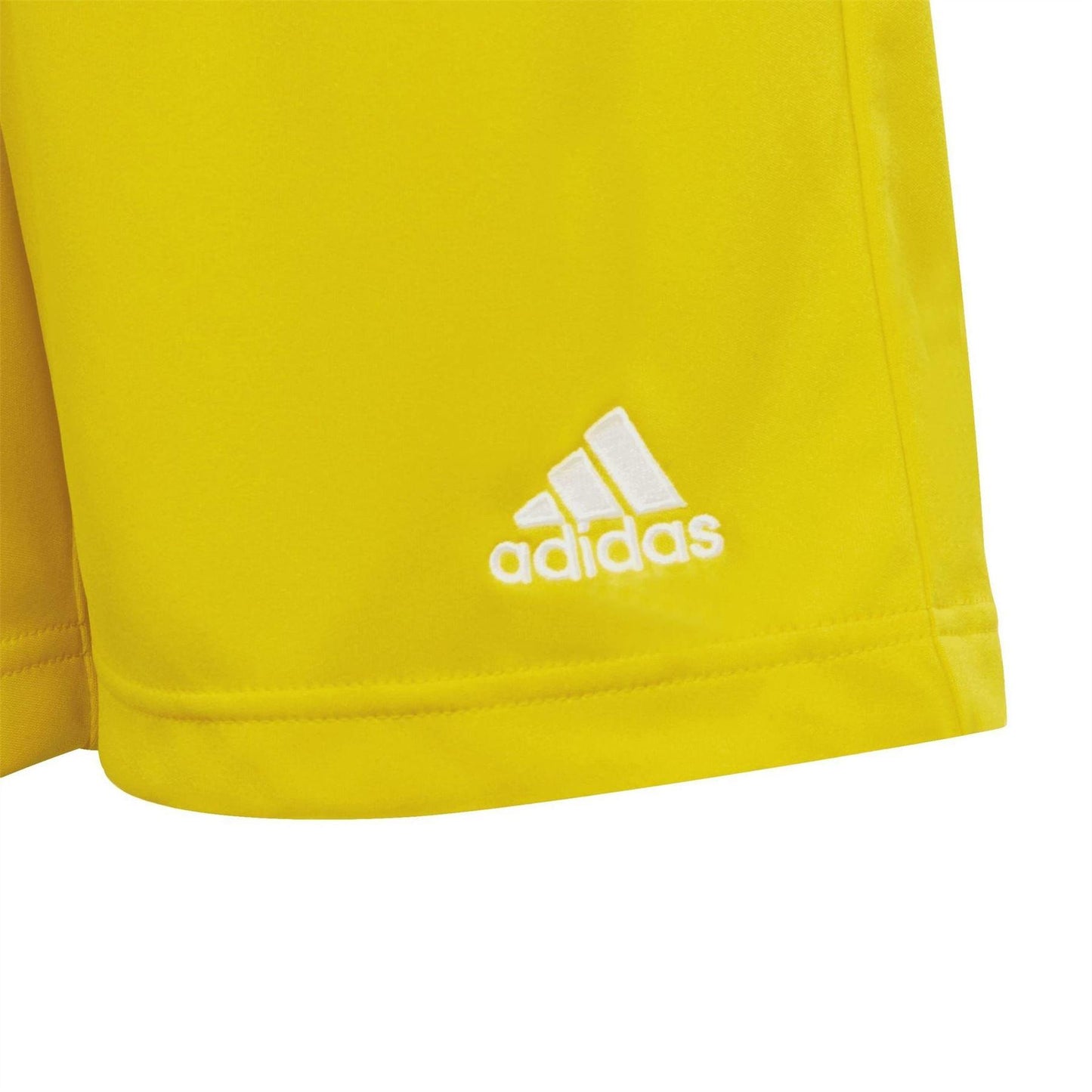 Yellow - Pack Shot - Adidas Childrens-Kids Entrada 22 Shorts