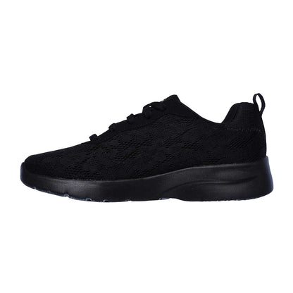 Black - Back - Skechers Womens-Ladies Dynamight 2.0 Trainers