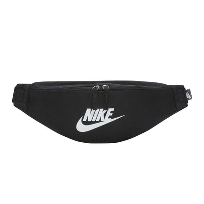 Black - Front - Nike Heritage Logo Hip Bag