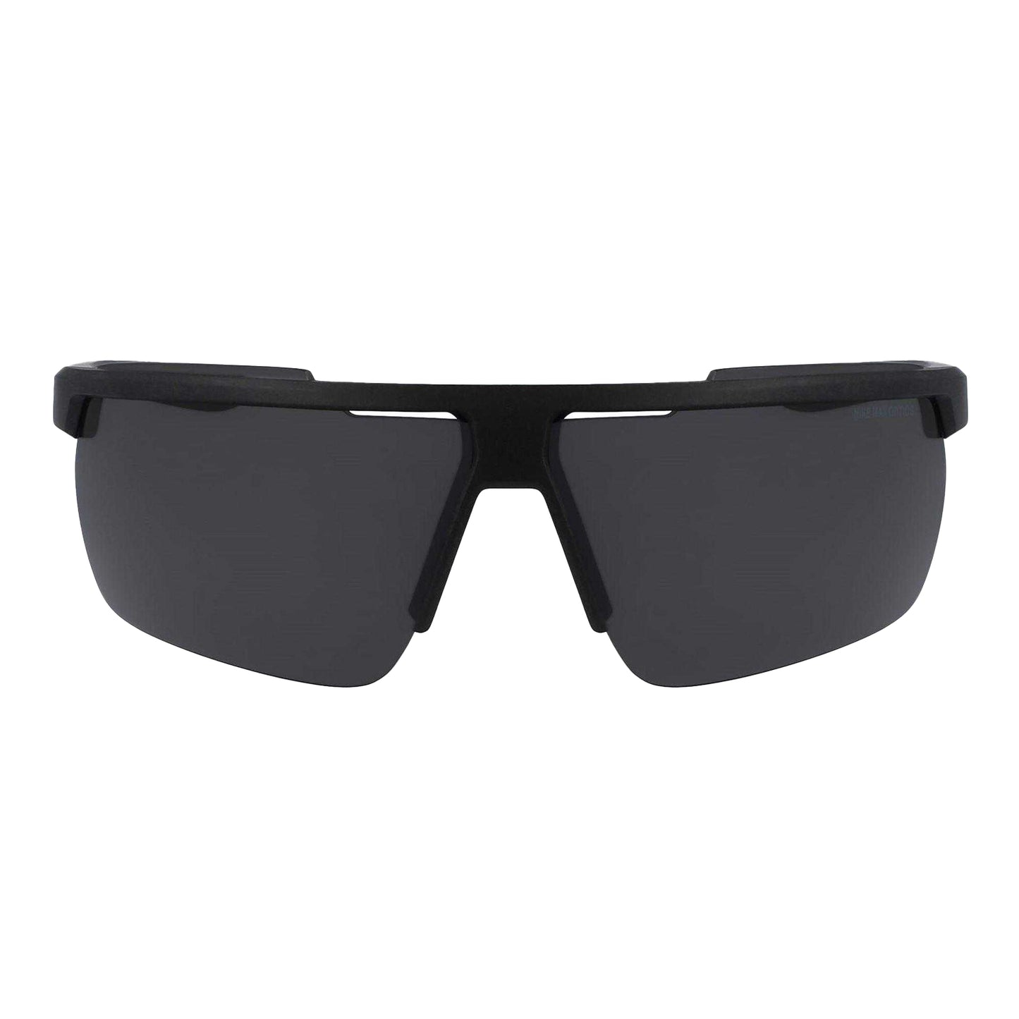 Black-Dark Grey - Front - Nike Wrap Sport Sunglasses