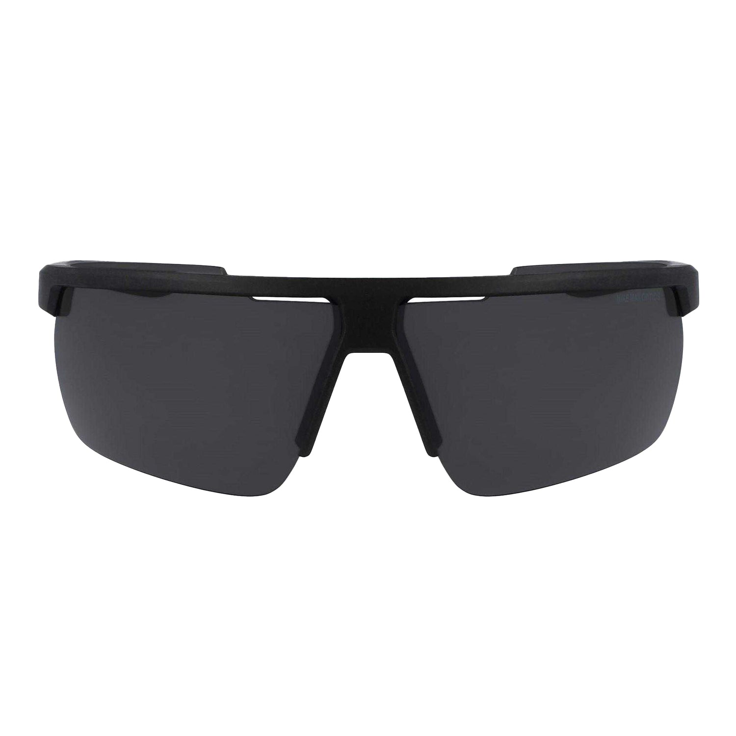 Black-Dark Grey - Front - Nike Wrap Sport Sunglasses