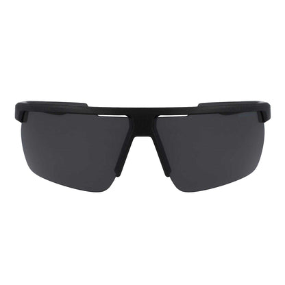 Black-Dark Grey - Front - Nike Wrap Sport Sunglasses