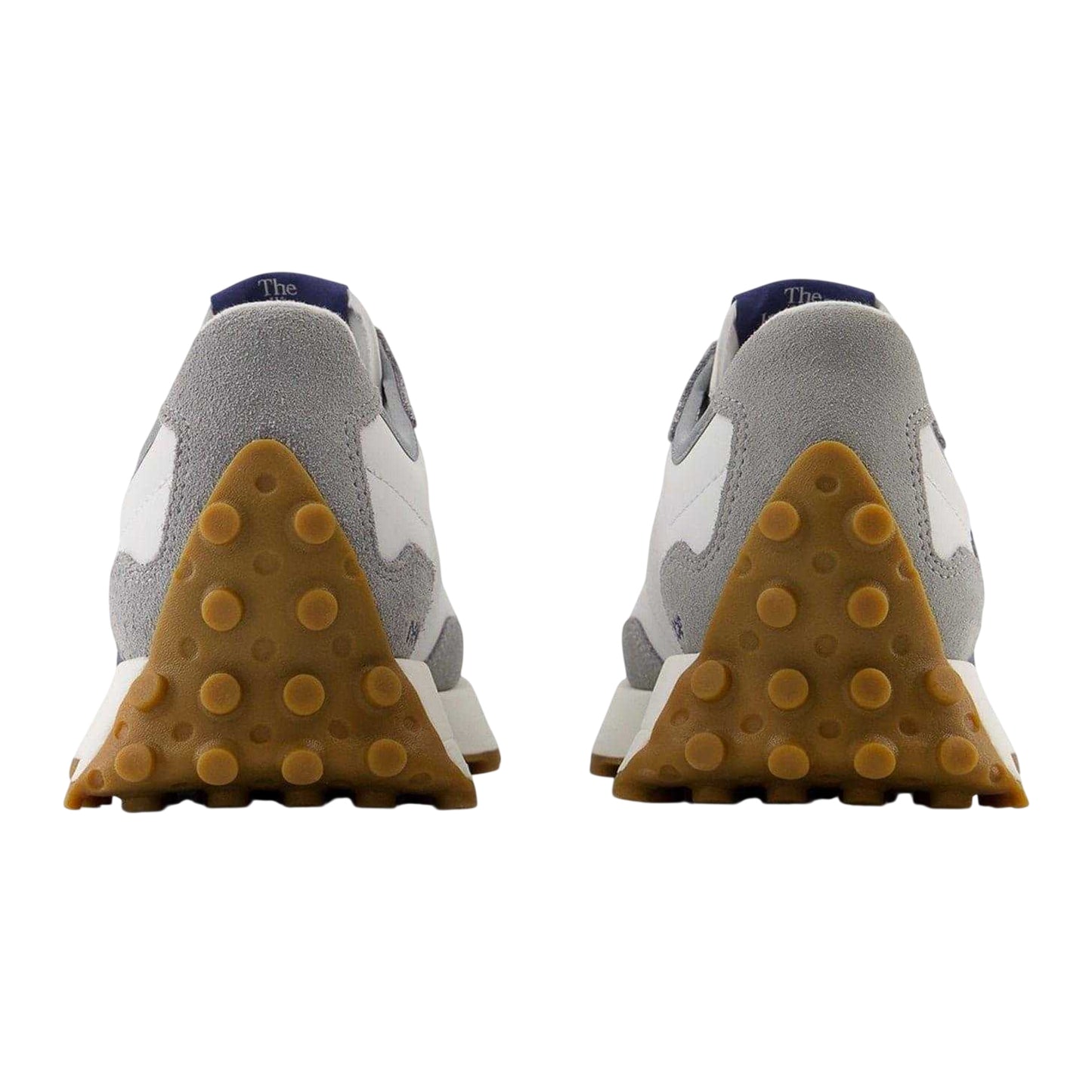 Slate - Back - New Balance Unisex Adult 327 N Suede Flat Trainers