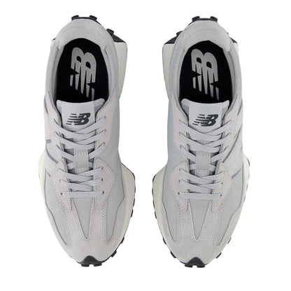Raincloud - Lifestyle - New Balance Womens-Ladies 327 Logo Suede Trainers