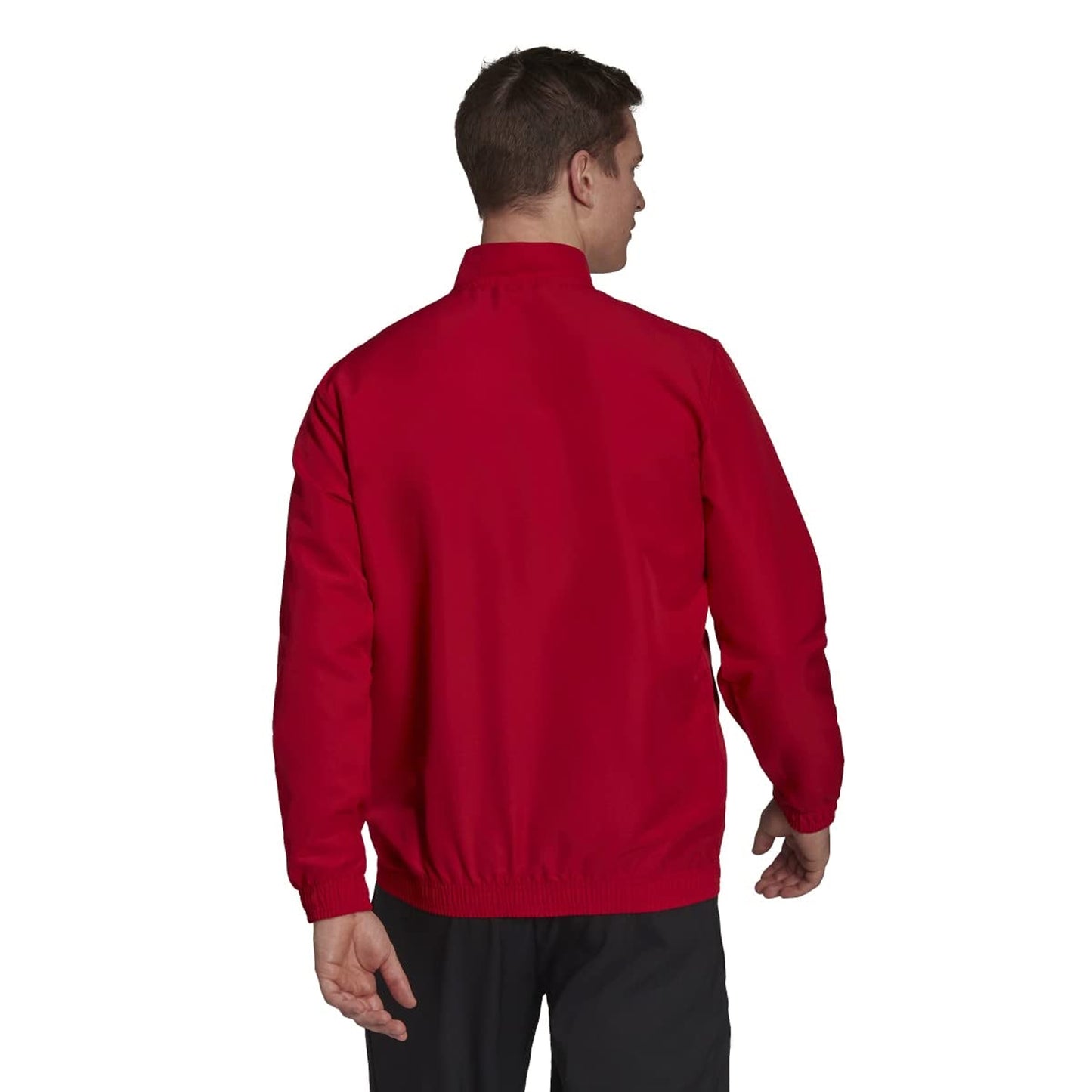 Team Power Red - Back - Adidas Mens Entrada 22 Track Jacket