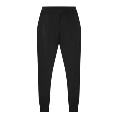 Black - Back - Boss Mens Unique Stripe Detail Joggers