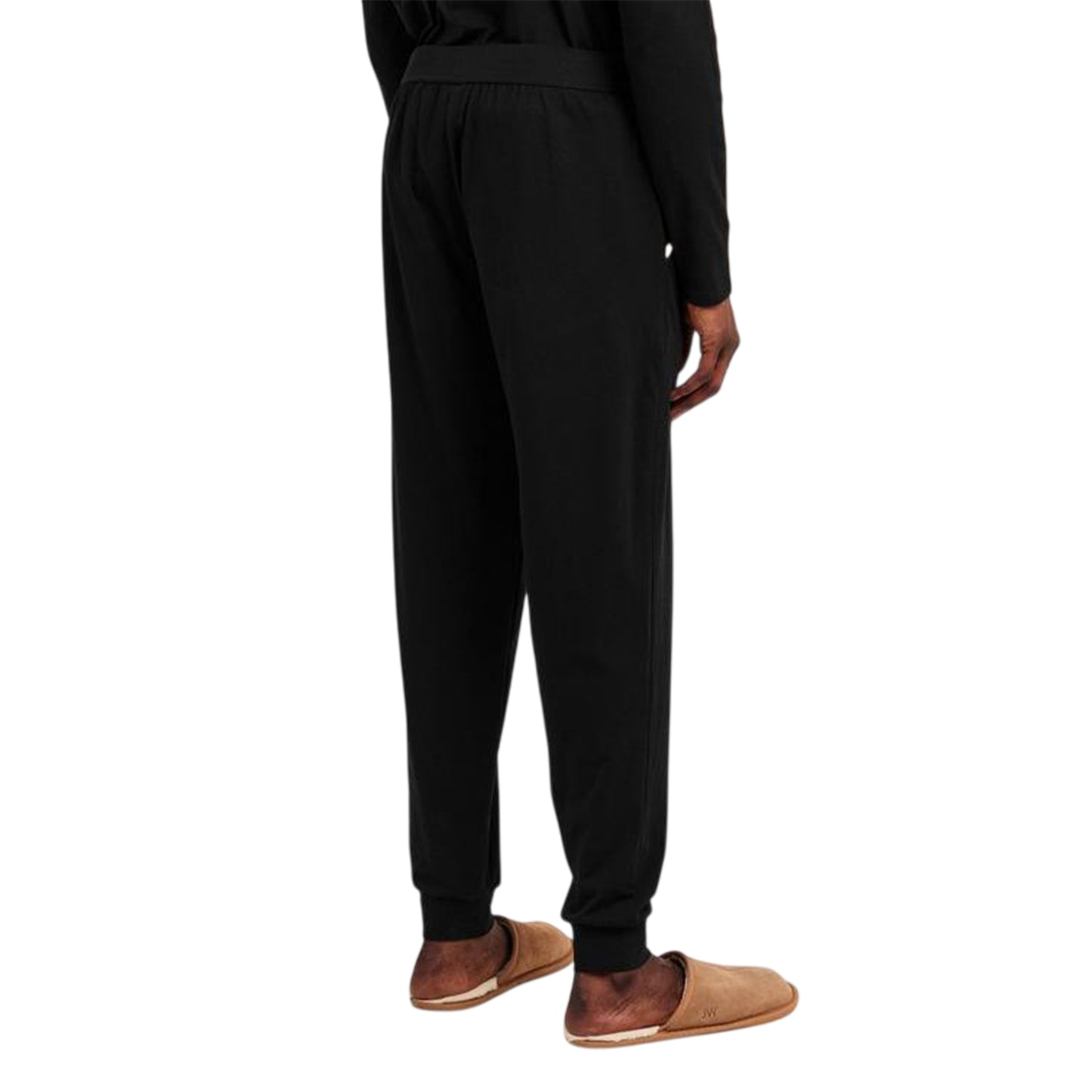 Black - Lifestyle - Boss Mens Unique Stripe Detail Joggers