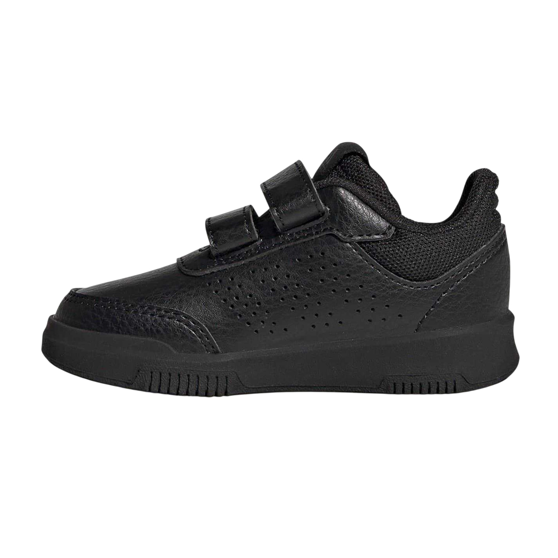 Triple Black - Side - Adidas Baby Boys Tensaur Flat Trainers