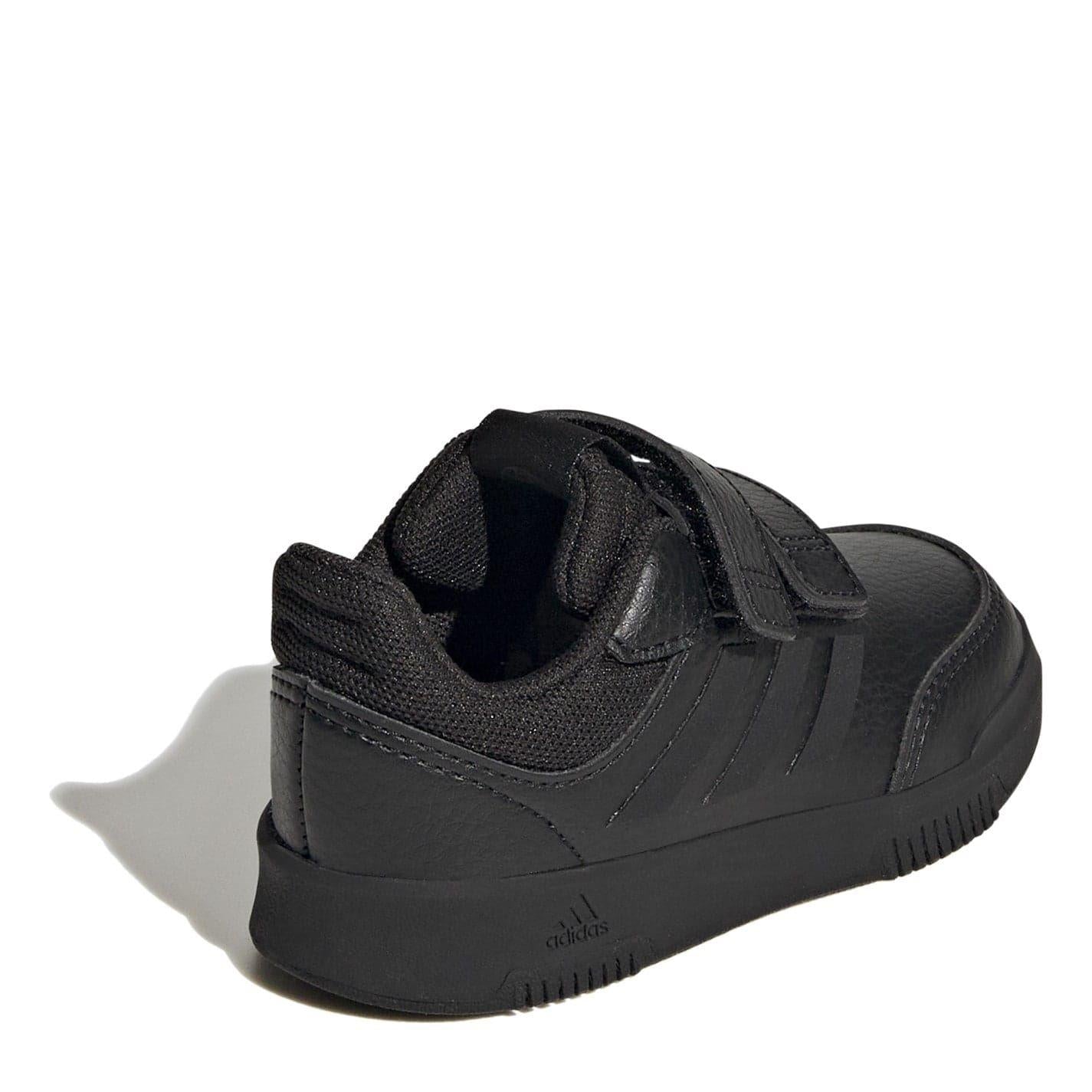 Triple Black - Close up - Adidas Baby Boys Tensaur Flat Trainers