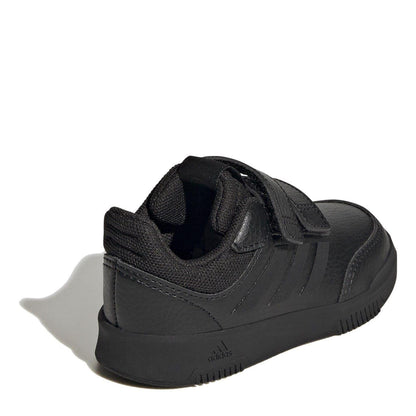 Triple Black - Close up - Adidas Baby Boys Tensaur Flat Trainers