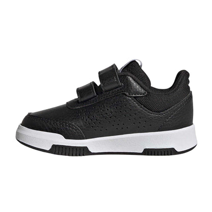 Black-White - Side - Adidas Baby Boys Tensaur Flat Trainers