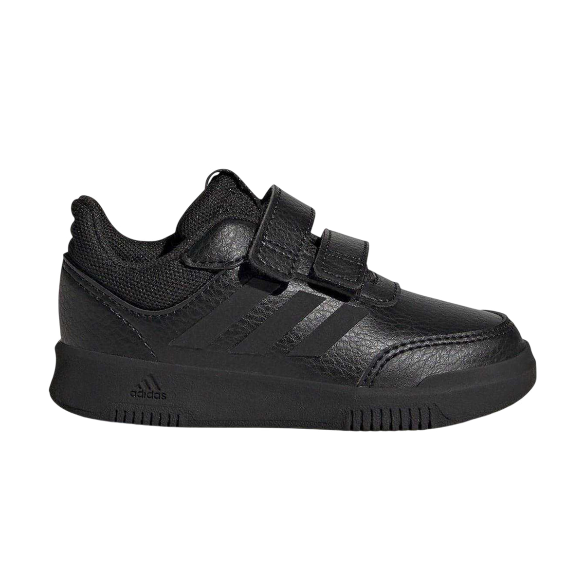 Triple Black - Front - Adidas Baby Boys Tensaur Flat Trainers