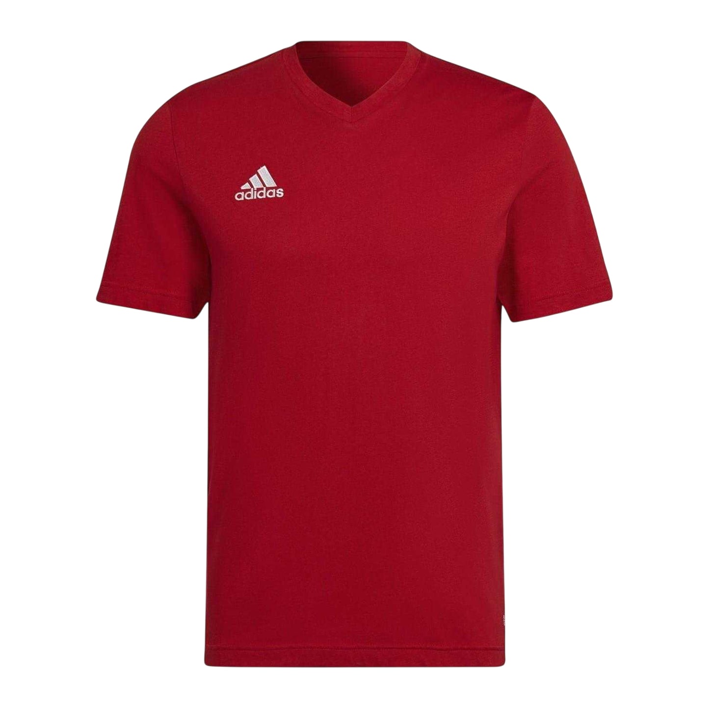 Red - Front - Adidas Mens Entrada 22 T-Shirt